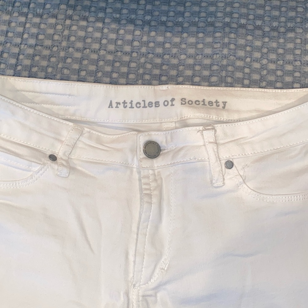 Articles of Society white jeans